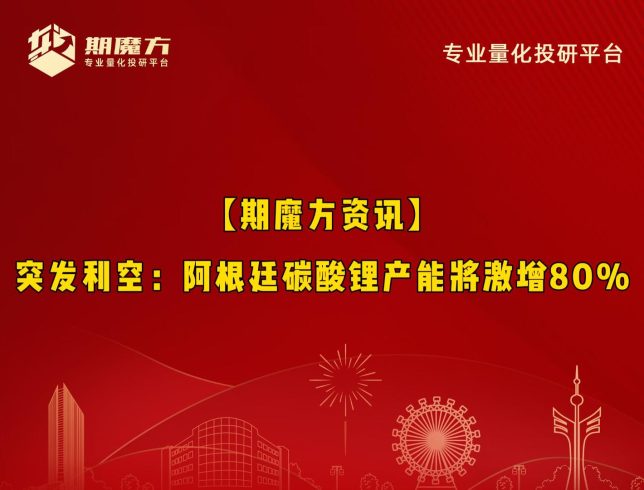 【期魔方资讯】突发利空：阿根廷碳酸锂产能将激增80%|魔方商学院