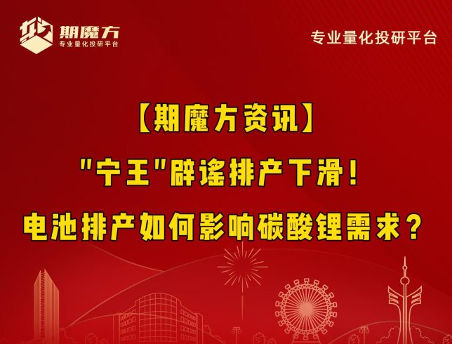 【期魔方资讯】